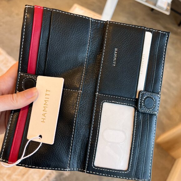 Hammitt 110 North Wallet Black - Picture 3 of 7